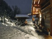 Chalet Resort ZU KIRCHWIES in Lajen - Im Winter