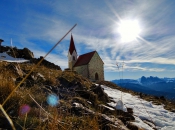 Die höchste Wahlfahrtskirche Europas am Latzfonser Kreuz im Eisacktal