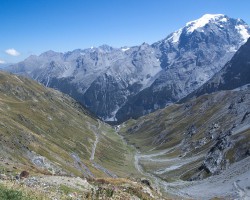 Stilfser Joch Passstraße im Vinschgau