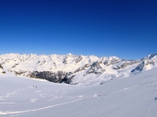 Rieserferner Gruppe bei Rein in Taufers mit dem imposanten Hochgall Gletscher