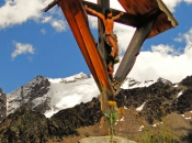 Heiliges Kreuz im Langtauferer Tal - Vinschgau mit der Weißkugel im Hintergrund